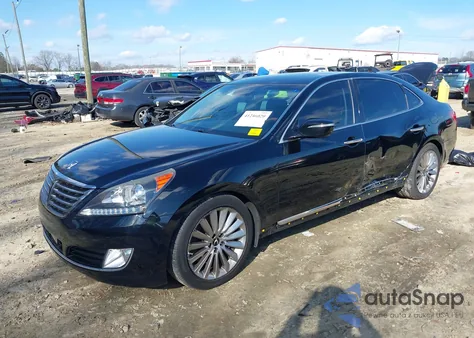 2015 Hyundai Equus Signature from USA, damaged, VIN KMHGH4JH4FU098577